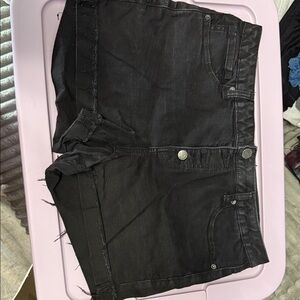Mudd Black Denim Cutoff Shorts